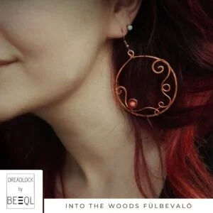 BeEql Into the woods fülbevaló kézműves ékszer 01