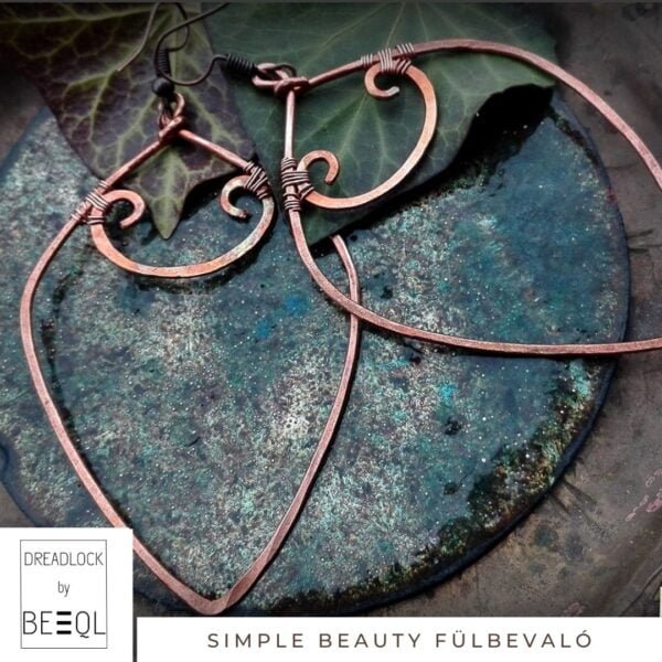 BeEql Simple beauty fülbevaló kézműves ékszer 01