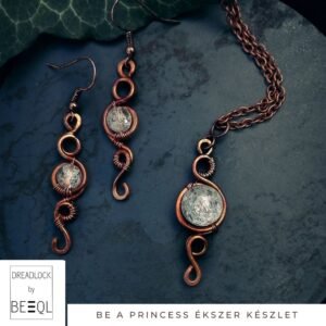 BeEql Be a princess ékszer készlet kézműves ékszer Dreadlockshop 01