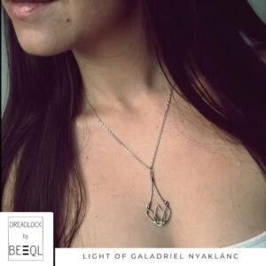 BeEql Light of Galadriel nyaklánc kézműves ékszer Dreadlockshop 02